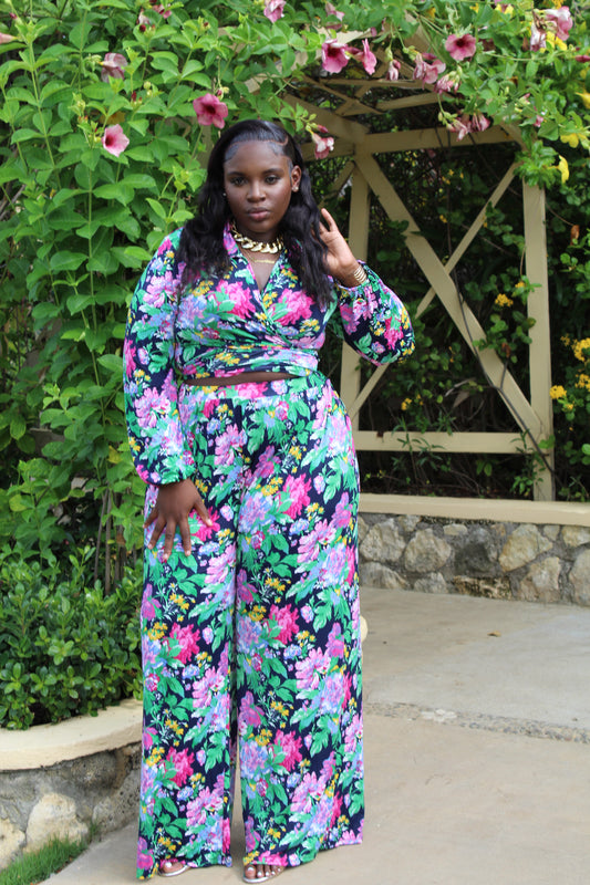 Paradise Heat Pants Set