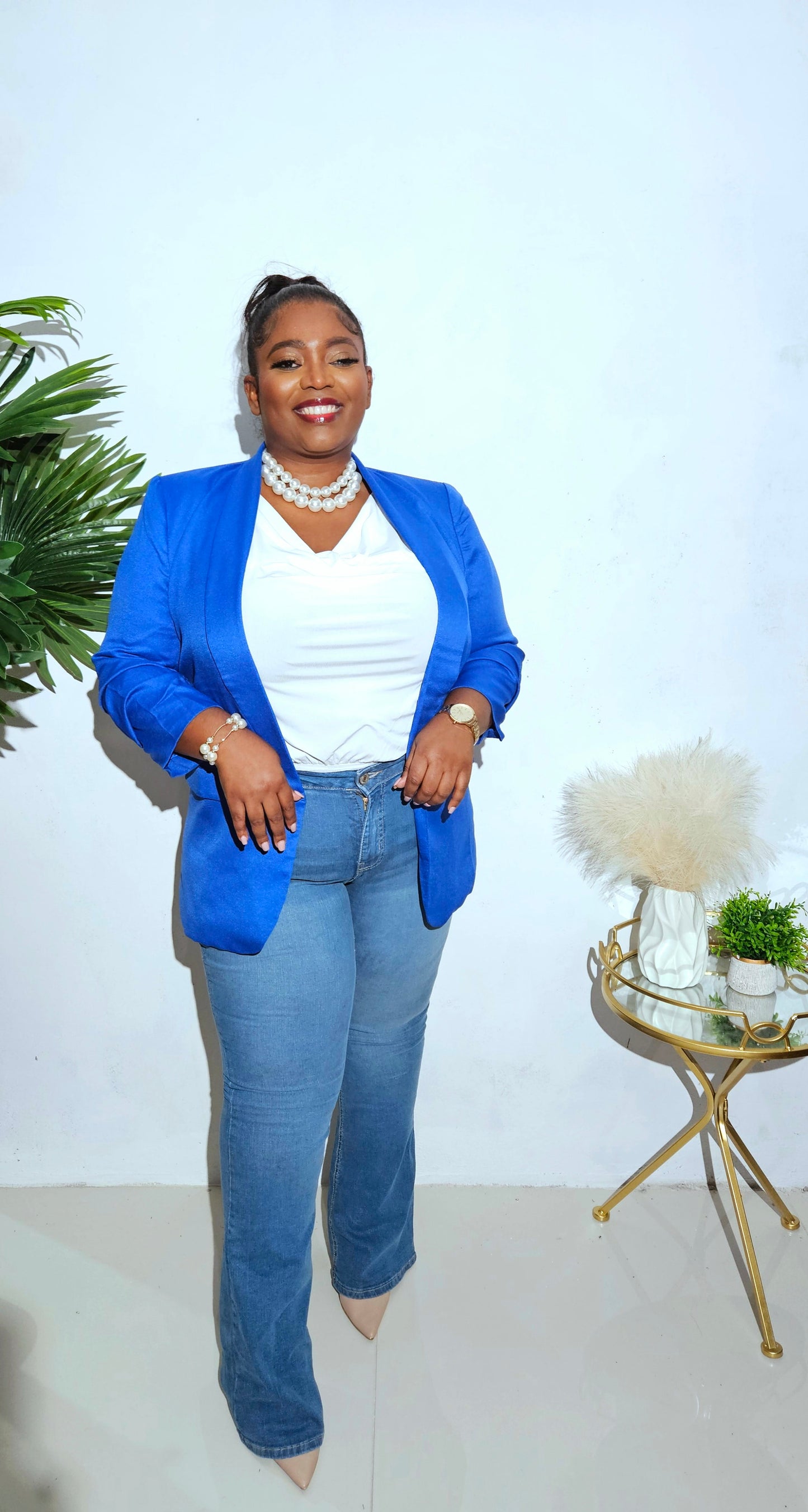 Majestic Power Blazer || Blue