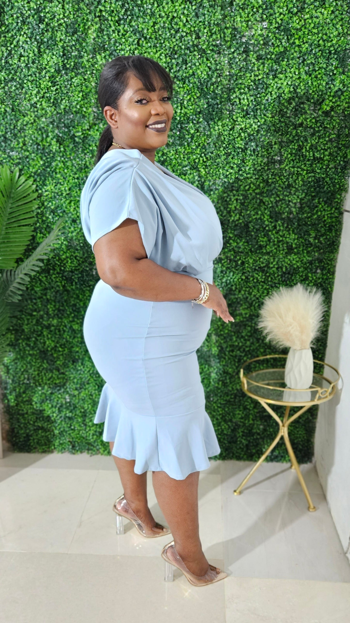 Pritra Dress | Light Blue