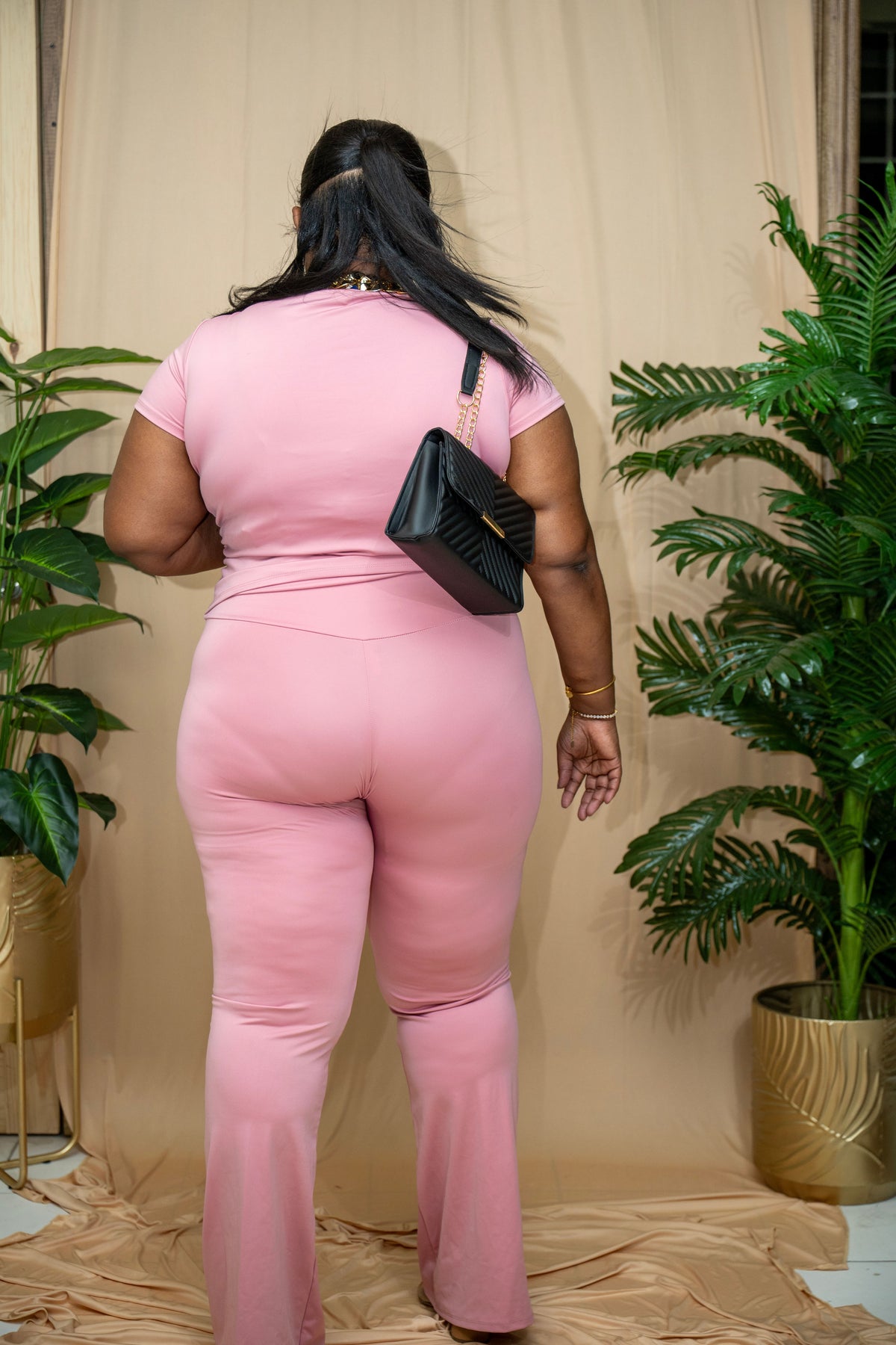 On The Go Babe Set || Blush Pink