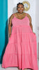 Tiered Maxi Dress || DT Rose