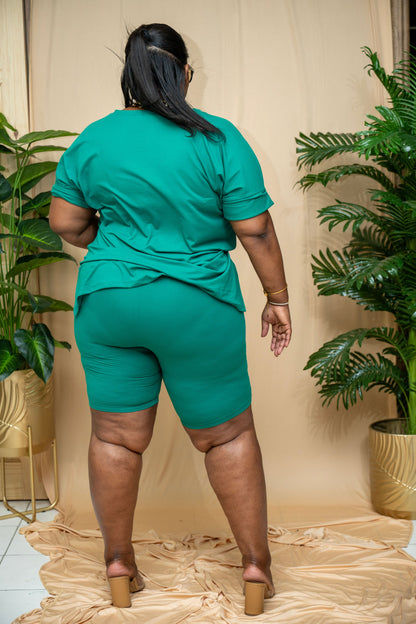 Elli Biker Set || Dk Green