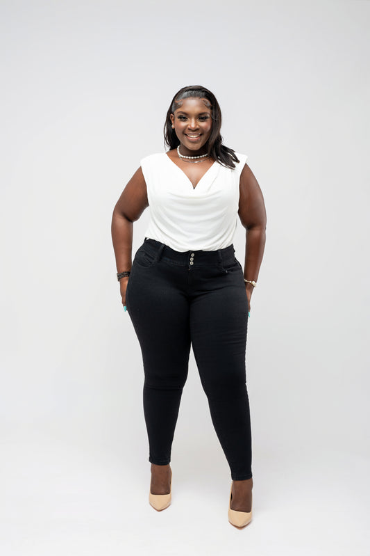 Wanna Big Butt Jeans || Black