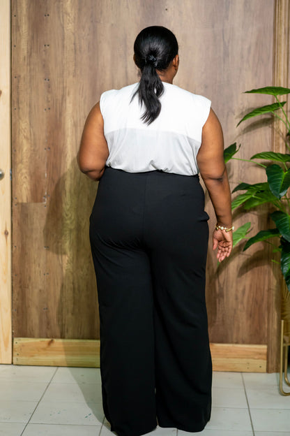 Flow Wide-Leg Pants || Black