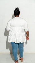 Load image into Gallery viewer, Des Smock Top || White
