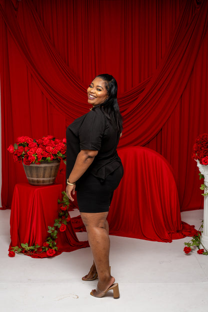 Elli Biker Set || Black