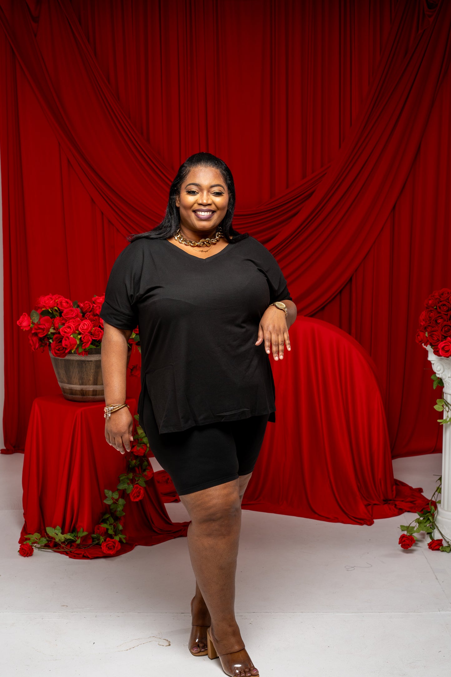 Elli Biker Set || Black