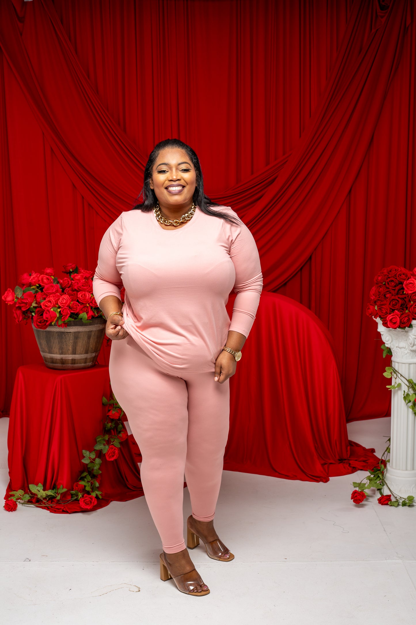 Baby Its Cold Outside Legging Set || Ash Rose