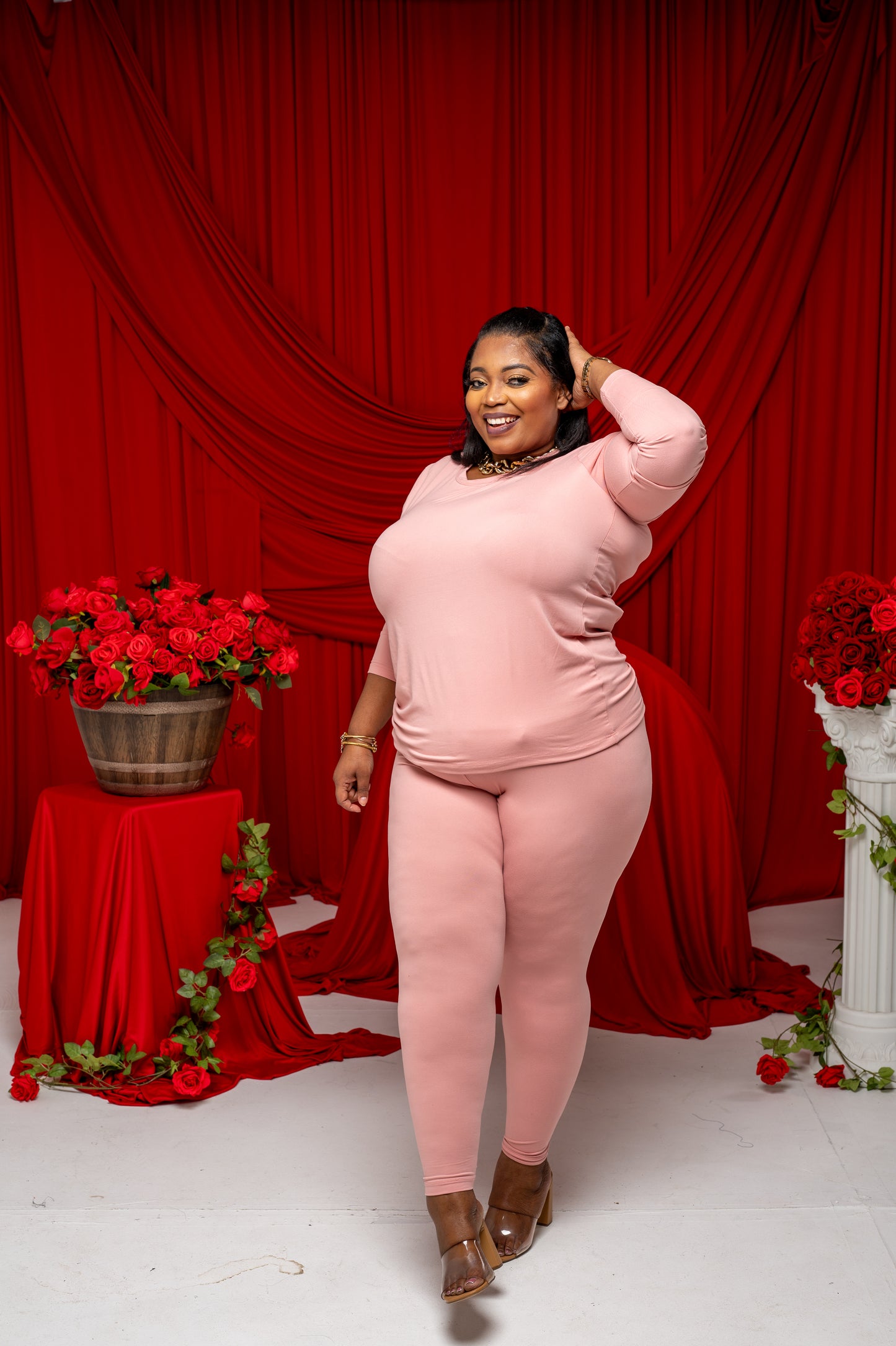 Baby Its Cold Outside Legging Set || Ash Rose