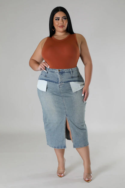High Hopes Denim Skirt