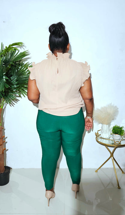 Rosewood Charm Top|| Tan