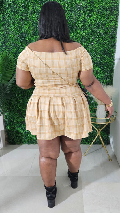 Miss Prissy Tennis Skirt Set