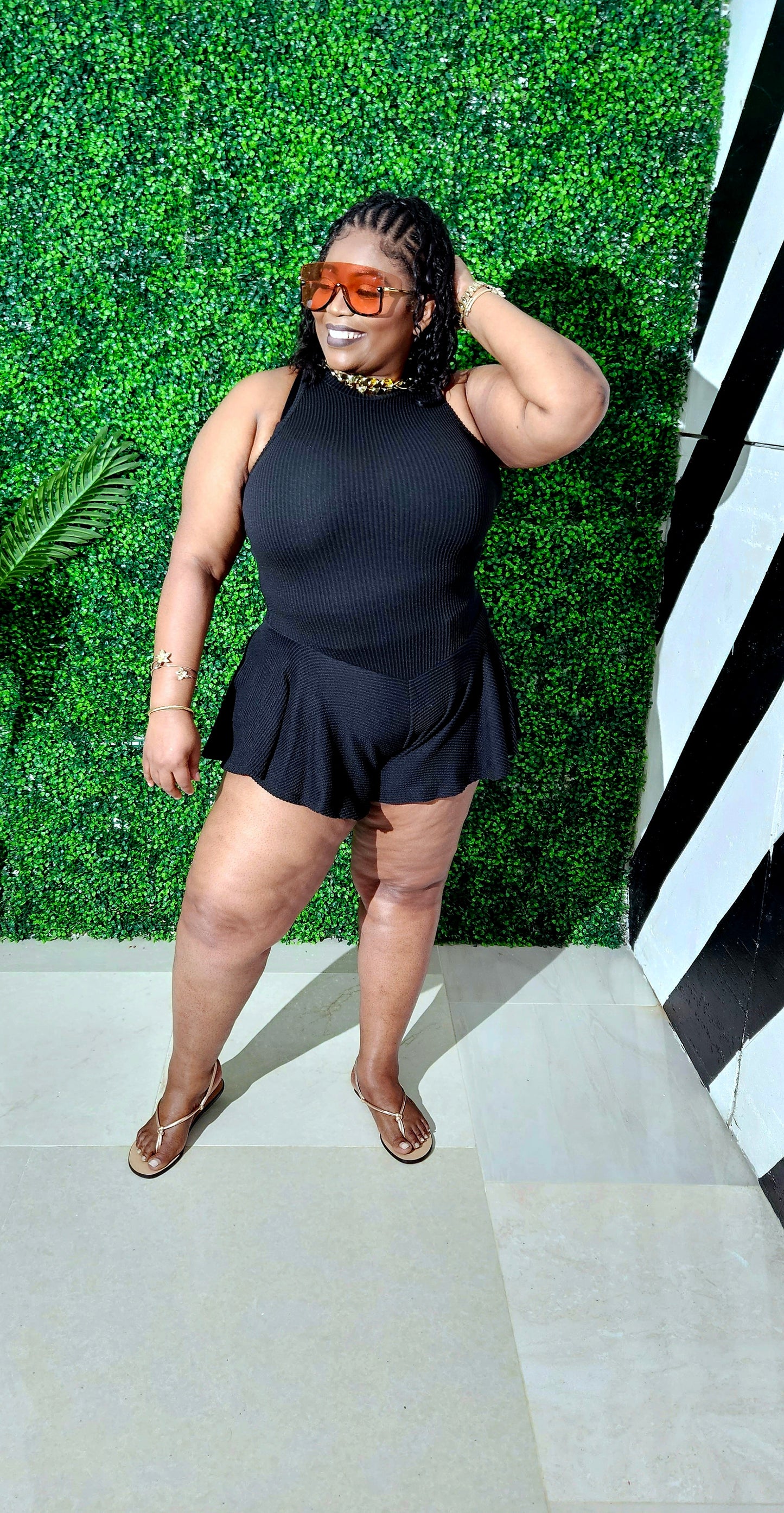 Fantasy Romper || Black