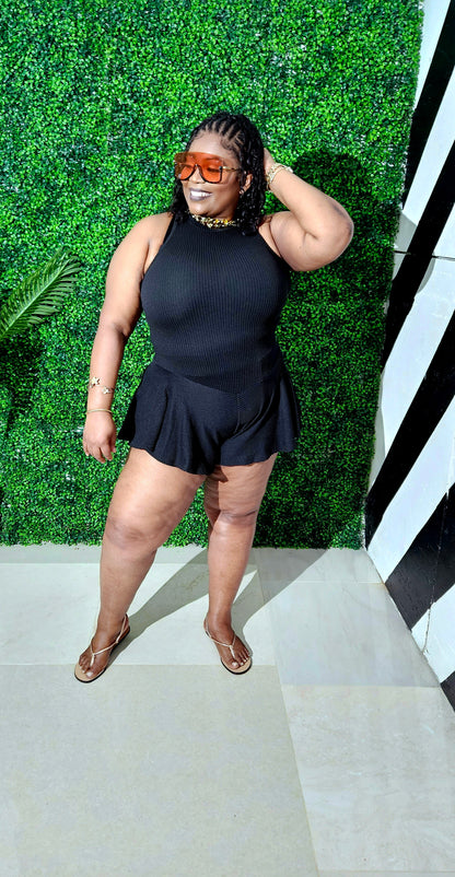 Fantasy Romper || Black