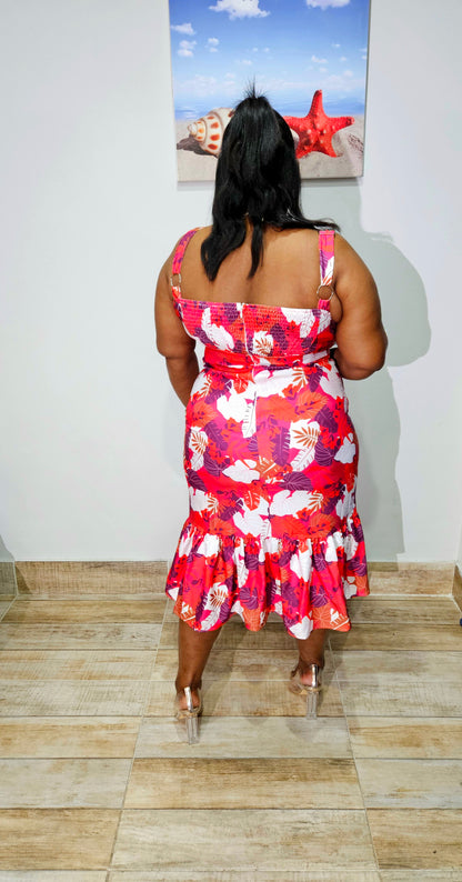 Tropic Temptation Dress || Floral