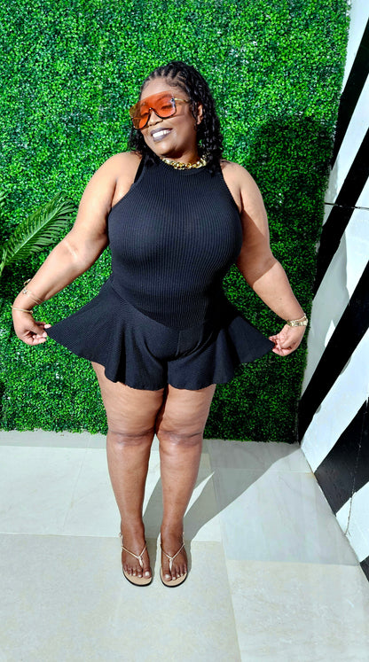 Fantasy Romper || Black