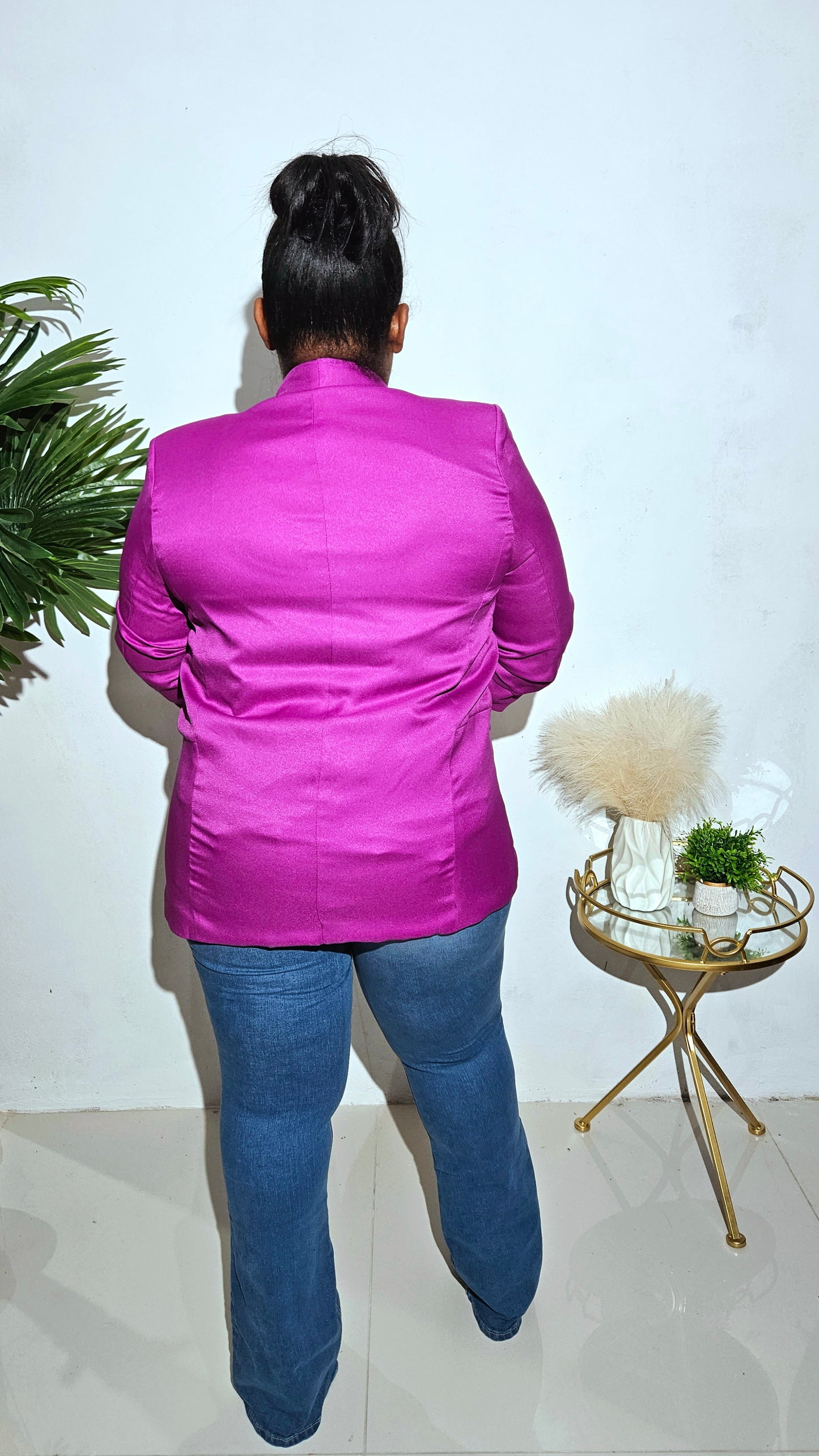 Majestic Power Blazer || Voilet