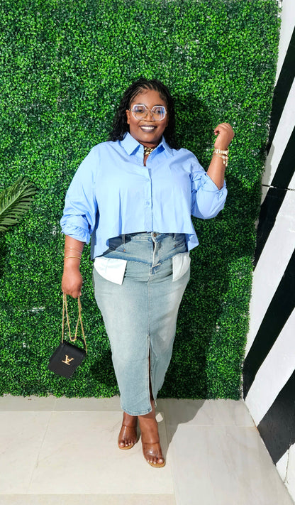High Hopes Denim Skirt