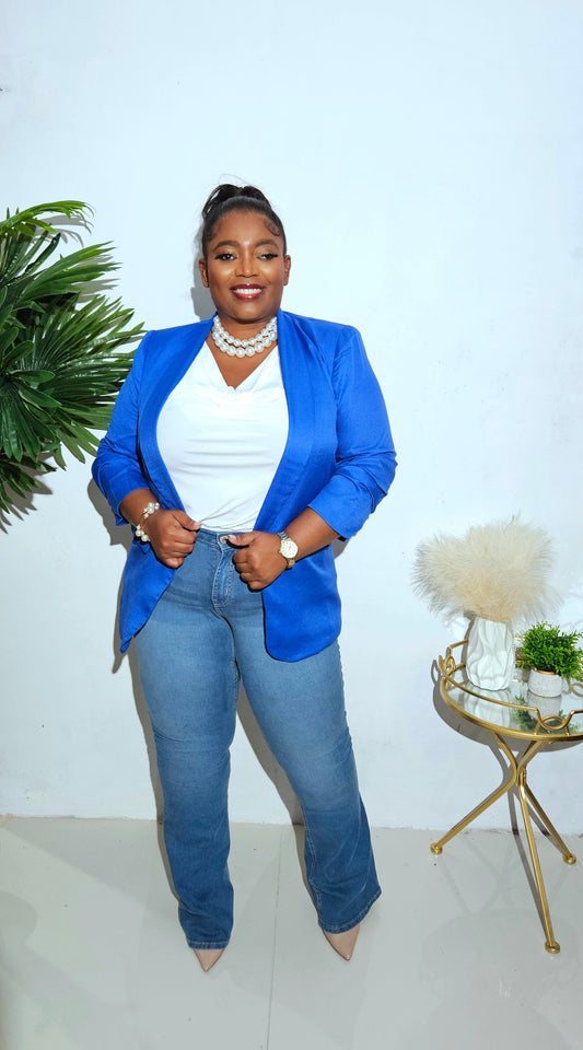 Majestic Power Blazer || Blue