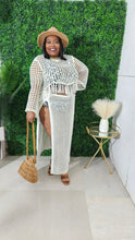 Load image into Gallery viewer, Boho Crochet Set || Ivory
