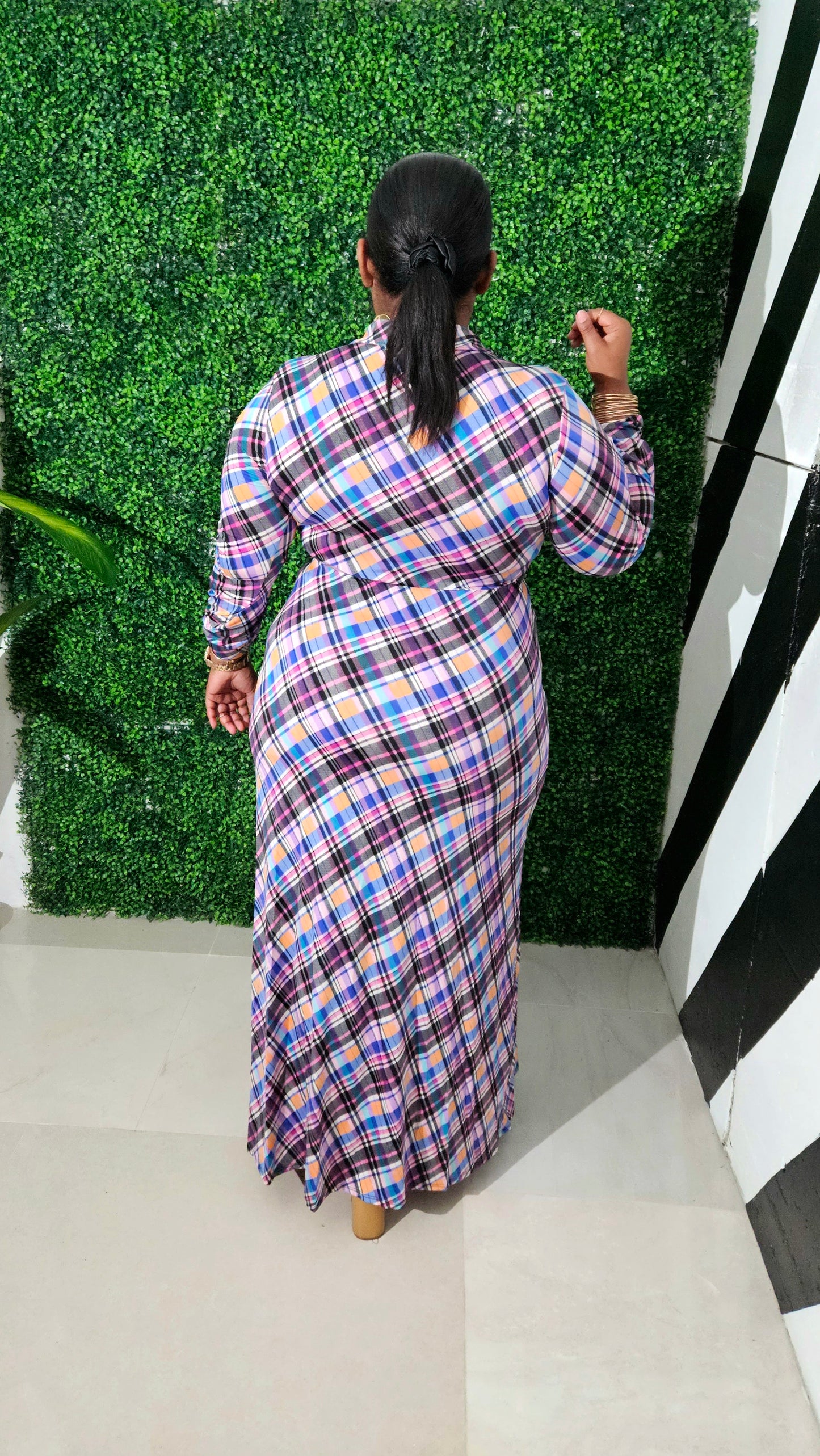 Plaid About You Maxi