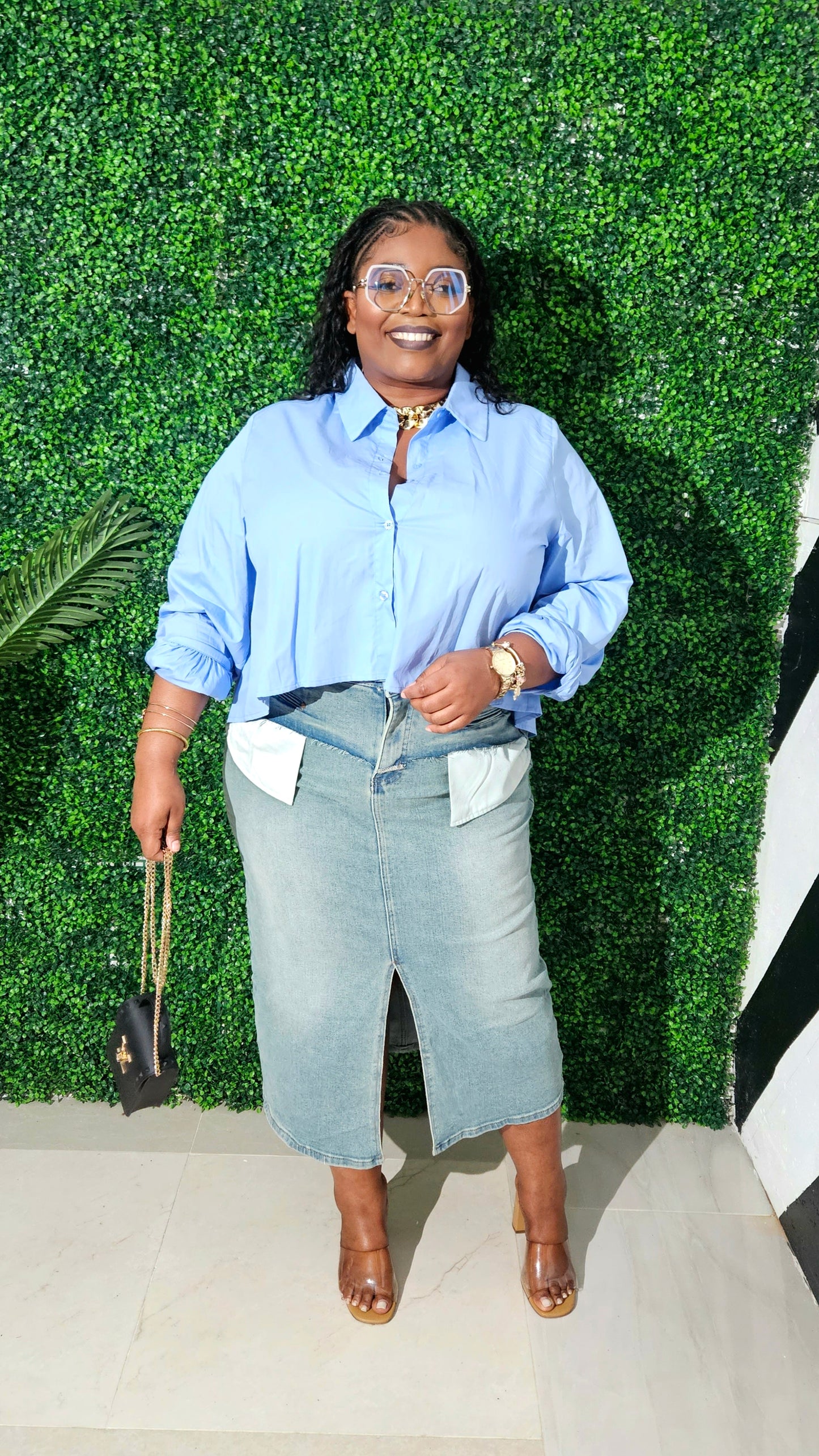 High Hopes Denim Skirt