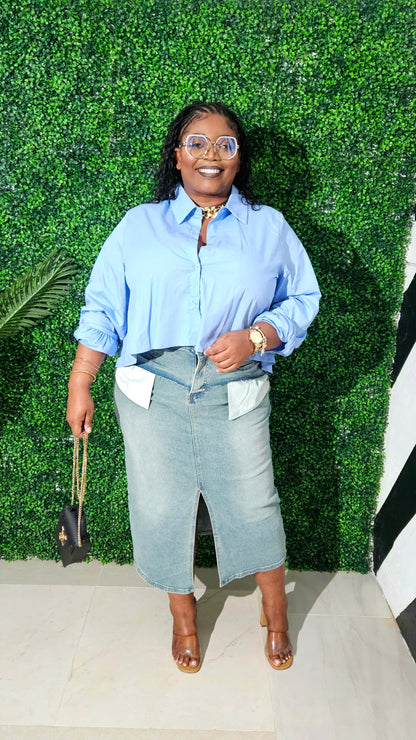 High Hopes Denim Skirt