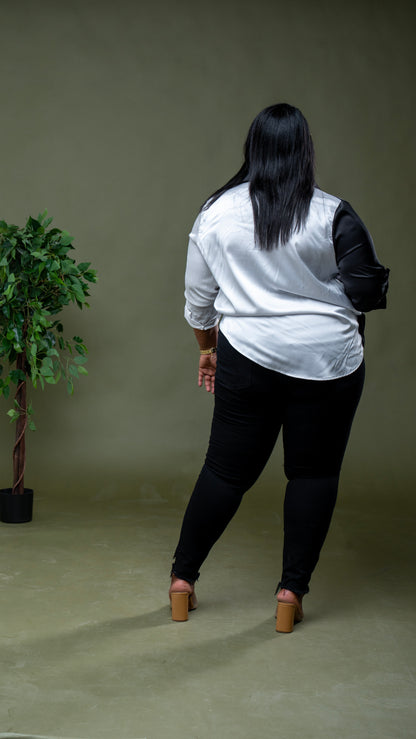Yin & Chic Top || Black & White