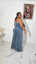 Load image into Gallery viewer, Chic Denim Like Jumpsuit | Denim Blue
