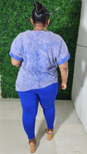 Load image into Gallery viewer, Lenny Oversized Top Legging Set || Blue
