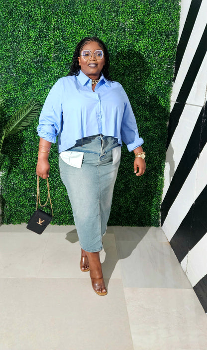 High Hopes Denim Skirt