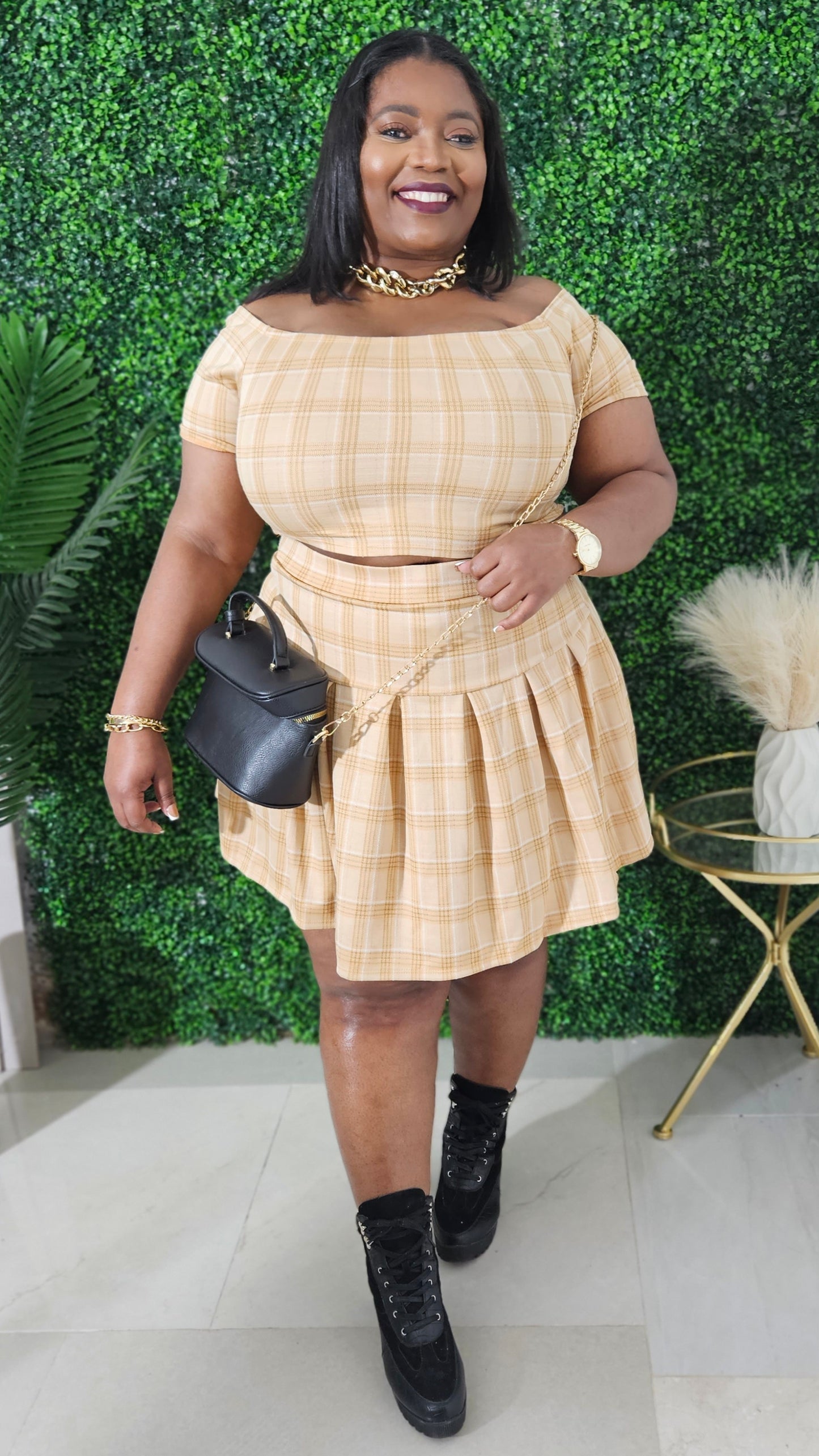 Miss Prissy Tennis Skirt Set