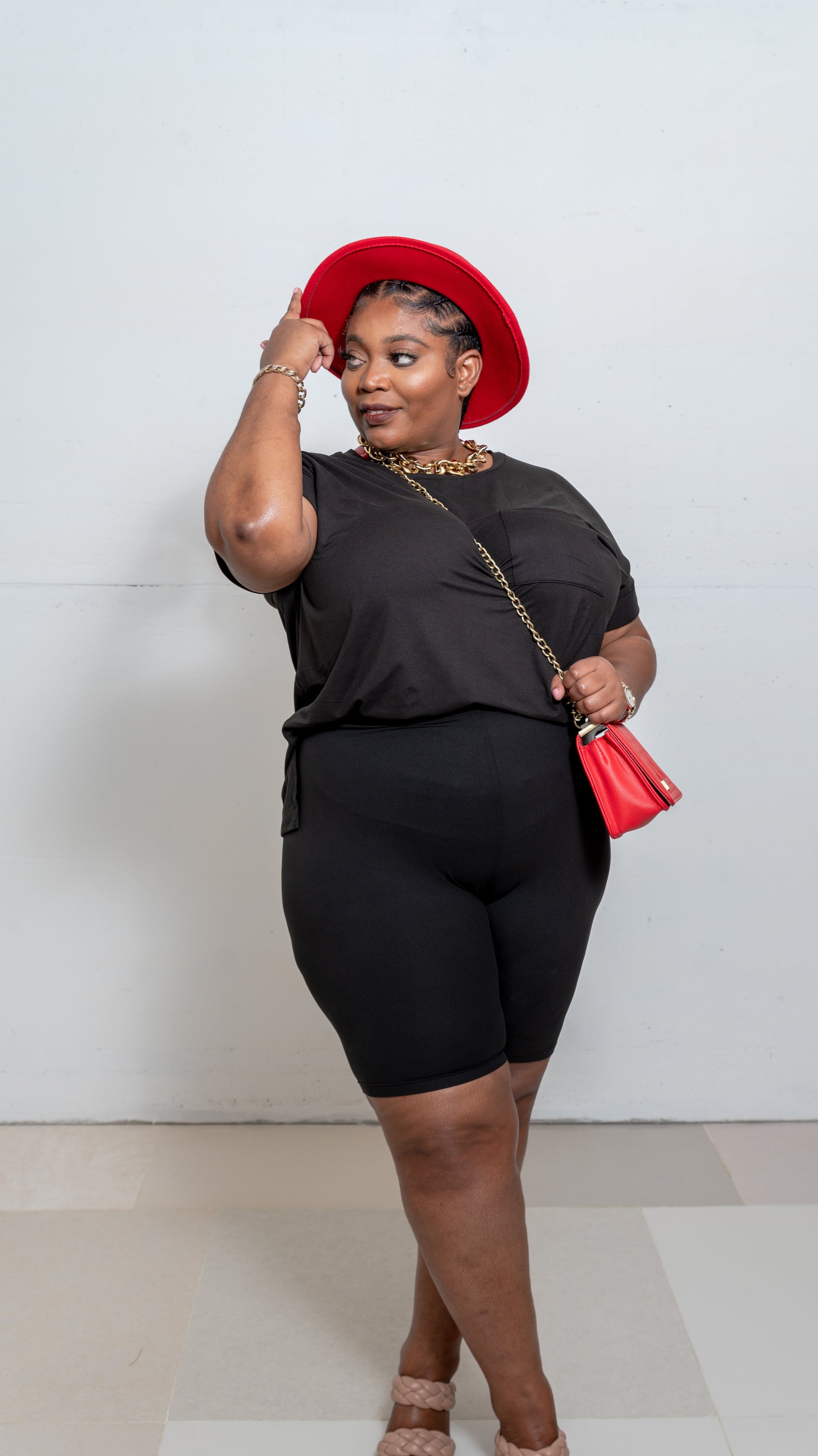 Tico Biker Set || Black – Curvy Definition Plus