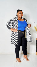 Load image into Gallery viewer, Sassy Cardigan || Checkered
