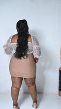 Load image into Gallery viewer, Chlo Lace Front Bandage Skirt | Mocha
