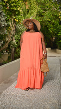 Load image into Gallery viewer, Kia Flow Maxi Dress - Orange
