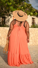 Load image into Gallery viewer, Kia Flow Maxi Dress - Orange
