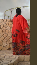 Load image into Gallery viewer, Gone with wind Kimono - Red
