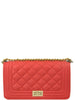 Dima Quilted Faux Leather Bag | Red