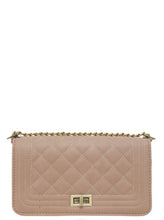 Load image into Gallery viewer, Dima Quilted Faux Leather Bag | Taupe
